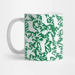 Otomi Mexican White Mug